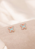 925 Sterling Silver Butterfly Studs