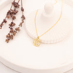 925 Sterling Silver Monogram Necklace