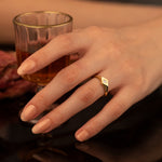 925 Sterling Silver Kuzey Stari Crystal Pave Ring