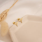 925 Sterling Silver Firefly Studs