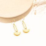 925 Sterling Silver Unique Rectangle Drop Earrings