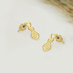 925 Sterling Silver Korean Love Heart Studs