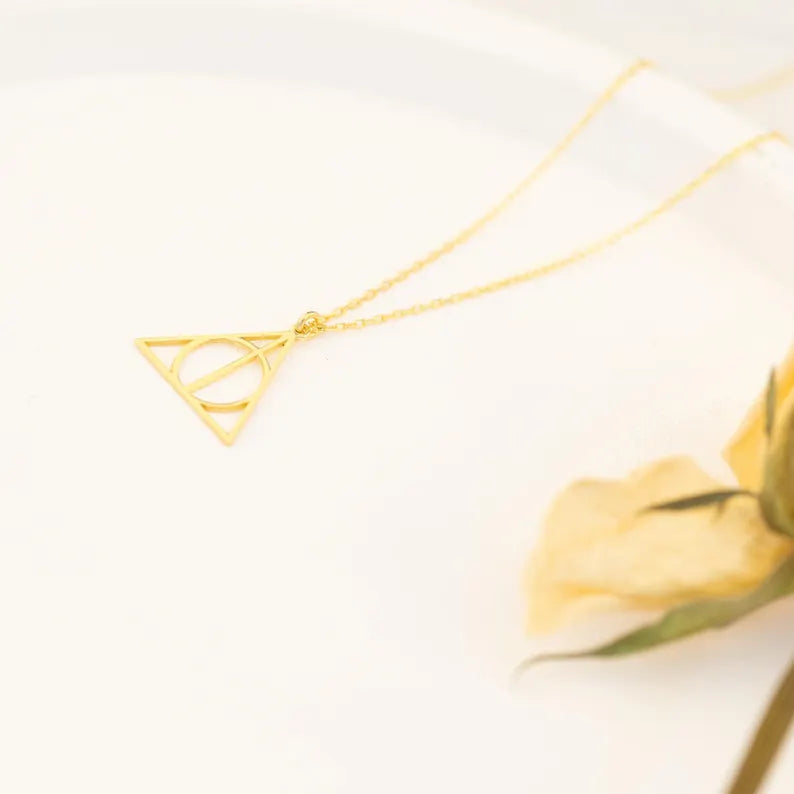 925 Sterling Silver Harry Potter Lord Sembol