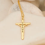 925 Sterling Silver Crucifix Necklace