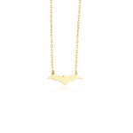 925 Sterling Silver Bat Necklace
