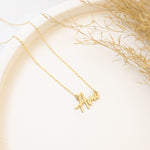 925 Sterling Silver Name Necklace,