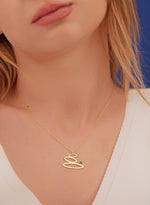 925 Sterling Silver Mounted Three Stone Necklace