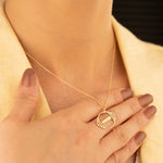 925 Sterling Silver American Football Necklace