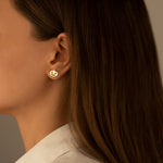 925 Sterling Silver Pumpkin Studs 4