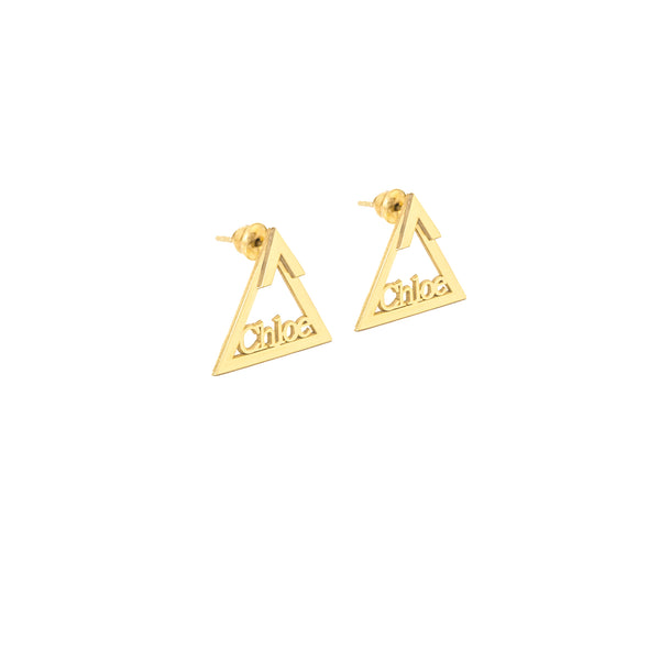 925 Sterling Silver Ear Jacket Name Earrings