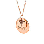 925 Sterling Silver Allergies Necklace