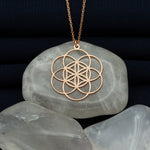 925 Sterling Silver Six Leaf Clover Necklace