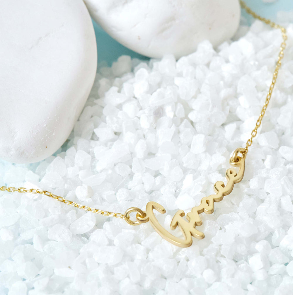 925 Sterling Silver Personalized Name Necklace