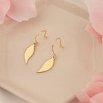 925 Sterling Silver Leaf Earrings