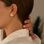 925 Sterling Silver Pumpkin Studs 4