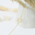 925 Sterling Silver Sacral Chakra Bracelet
