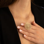 925 Sterling Silver Sacred Geometry Necklace
