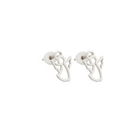 925 Sterling Silver Angel Studs 447