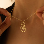 925 Sterling Silver Anne Çocuk Necklace