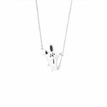 925 Sterling Silver Rabbit Necklace