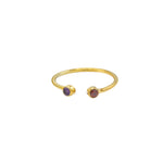 925 Sterling Silver Birth Stone Ring