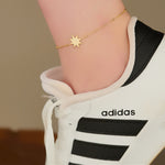 925 Sterling Silver Star Anklet