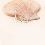 925 Sterling Silver Isim Necklace 6