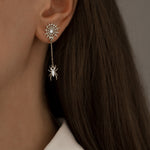 925 Sterling Silver Halloween Threader Earrings
