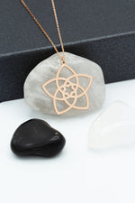925 Sterling Silver Venus Flower Necklace