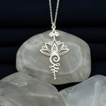 925 Sterling Silver Unalome Necklace