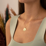 925 Sterling Silver Personalized Puzzle Necklace