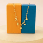 925 Sterling Silver Initial Necklace
