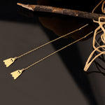 925 Sterling Silver Ghost Chine Earrings