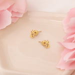 925 Sterling Silver Cat Studs