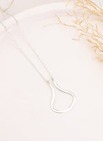 925 Sterling Silver Ring Holder Necklace