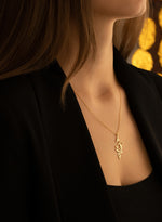925 Sterling Silver Om Breathe Necklace