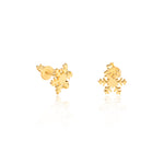 925 Sterling Silver Snowflake Studs Earrings