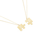 925 Sterling Silver Personalized Puzzle Necklace