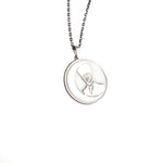 925 Sterling Silver Atatürk Ay Kazımalı Necklace