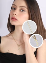 925 Sterling Silver Paperclip Chain Necklace With Name,