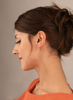 925 Sterling Silver Diamond Shape Ear Jacket Earrings