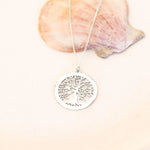 925 Sterling Silver Hayat Ağacı Necklace