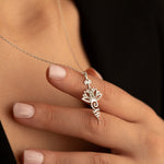 925 Sterling Silver Unalome Necklace