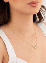 925 Sterling Silver Butterfly Necklace