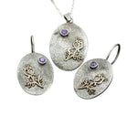 925 Sterling Silver Handmade Birth Flower Necklace