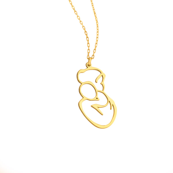 925 Sterling Silver Anne Çocuk Necklace