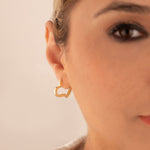 925 Sterling Silver Heart Earrings 18 Mm
