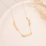 925 Sterling Silver Personalized Multiple Name Necklace