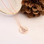 925 Sterling Silver Altın Kale Necklace