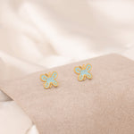 925 Sterling Silver Butterfly Studs